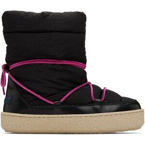 Isabel Marant Zenora Boots 37 US 6.5 Womens Black Fleece Lied $815